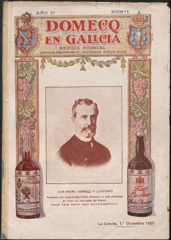 Domecq en Galicia : revista mensual (Publicación: 1925-1928)