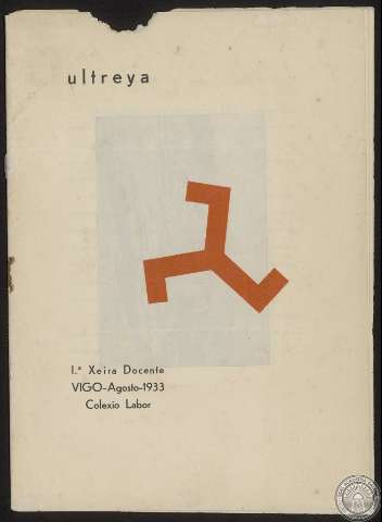 1ª Xeira docente : Vigo-agosto-1933, Colexio Labor (Publicación: 1933)