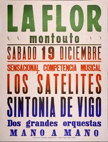 La Flor, Montouto : sábado 19 diciembre,... (Publicación: D.L. 1981)